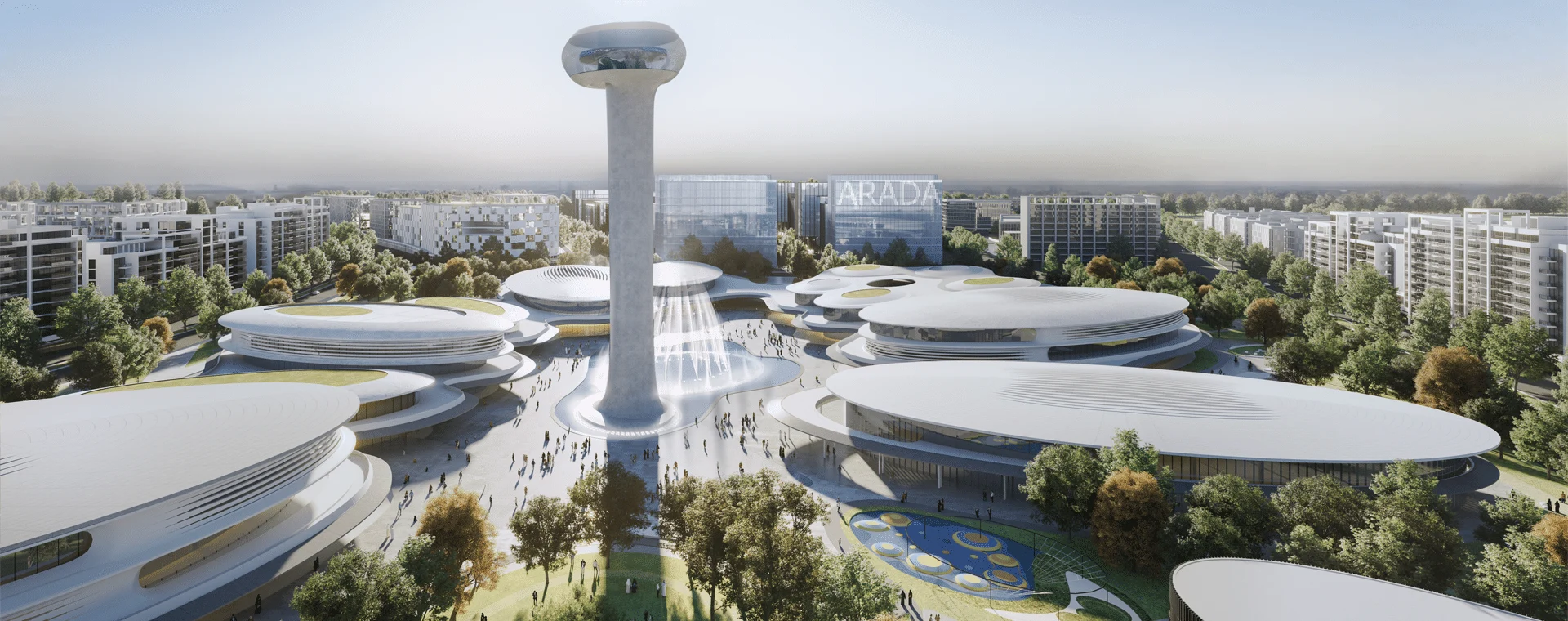Aljada masterplan by Arada